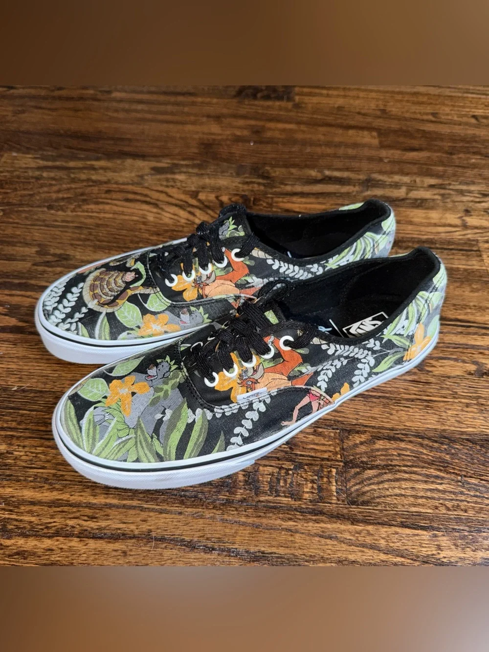 Vans X Disney Era Jungle Book Skate Shoes Canvas Low Top Sneakers Size 12